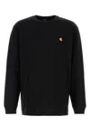 Carhartt Men's American Script Sweatshirt In Black