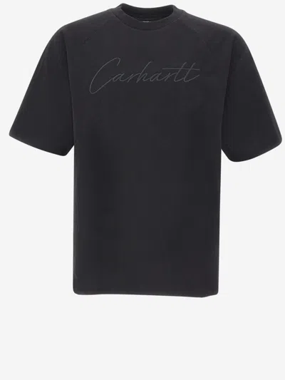 Carhartt Black Crewneck Logo T-shirt