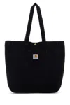Carhartt Black Denim Bayfield Tote In Black