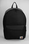 Carhartt Black Fabric Jake Backpack In Xx Black