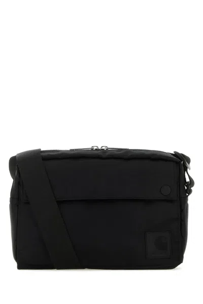 Carhartt Black Fabric Otley Shoulder Bag In Nero