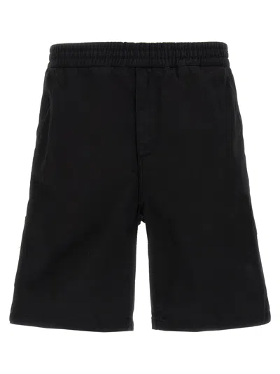 CARHARTT BLACK FLINT BERMUDA SHORTS