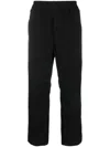 Carhartt Wip Flint Cotton Twill Trousers In Black