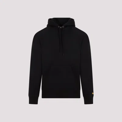 Carhartt Hooded Chase Sweatshirt In Black