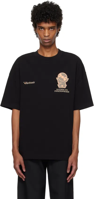 Carhartt Black Harttronix T-shirt In 89xx Black