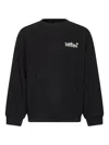Carhartt Black Heavyweight Jersey Wiptopia Sweatshirt In Black