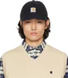 Carhartt Black Icon Cap In 89xx Black