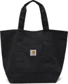 Carhartt 'jacob' Tote Bag In 89xx Black