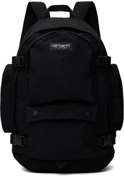 Carhartt Black Kayton Backpack In 89xx Black