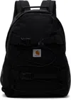 Carhartt Black Kickflip Backpack In 89xx Black