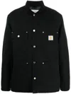 Carhartt Long Sleeve Casual Jacket In Black