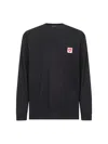 Carhartt Pocket Heart Long Sleeve Loose Fit T-shirt In Black
