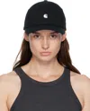 Carhartt Black Madison Logo Cap In Brown