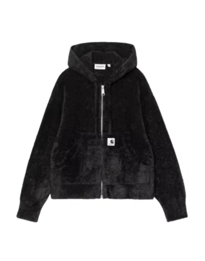 Carhartt Black Maine Active Brushed Knit Hooded Jacket