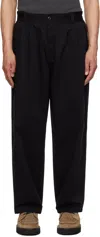 Carhartt Black Marv Trousers In 8906 Black