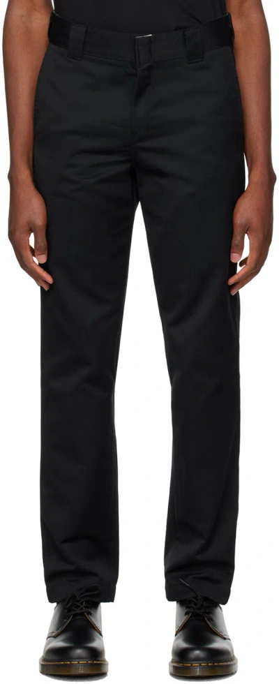 Carhartt Black Master Trousers In 89 Black