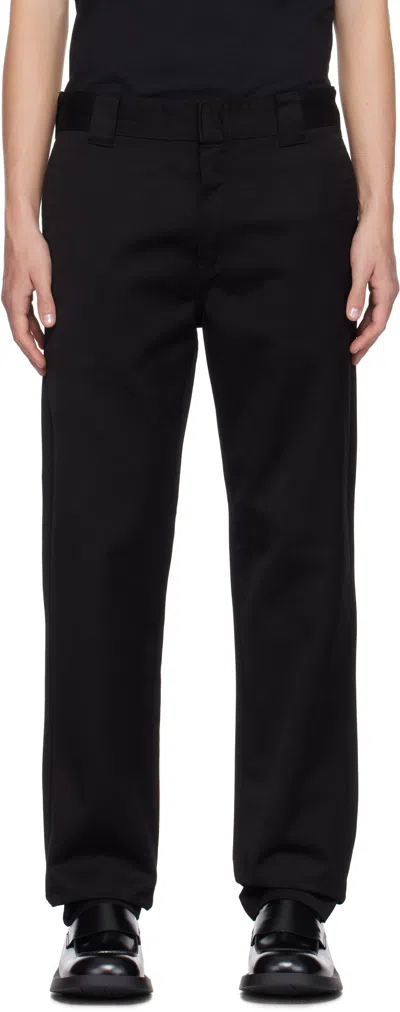 Carhartt Black Master Trousers In 8902 Black