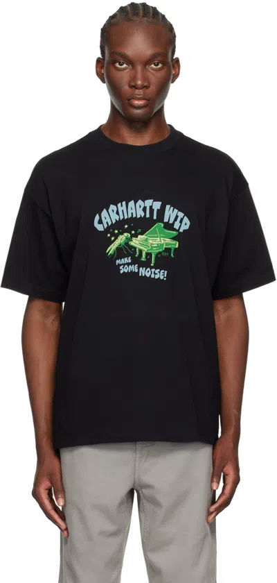 Carhartt Black Noisy T-shirt In Xx 89 Black