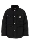 Carhartt Black Nylon Rayler Jacket In Black