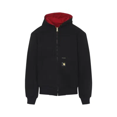 CARHARTT MEN BLACK OG CANVAS ACTIVE JACKET, XL LUXURY JACKETS FOR MEN DARVEYS