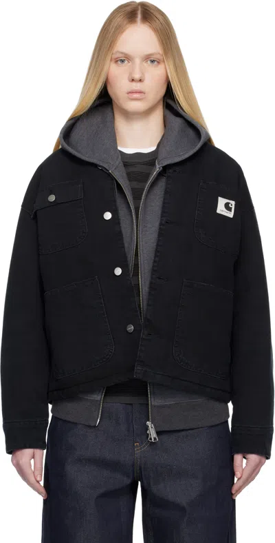 Carhartt Black Og Michigan Chore Jacket