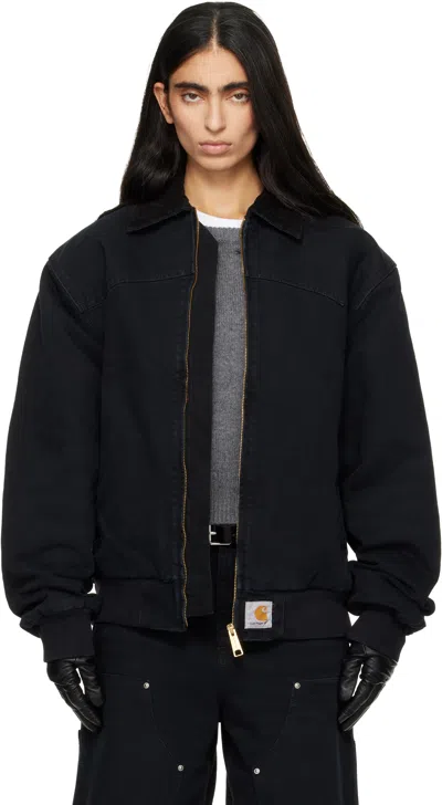 Carhartt Black Og Santa Fe Jacket