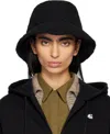 Carhartt Black Orla Bucket Hat In Black/black