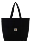 Carhartt Wip Black Canvas Parker Tote Bag