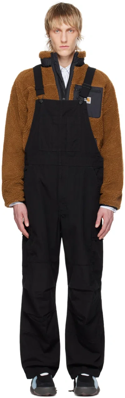 Carhartt Black Patch Overalls In 89 Black