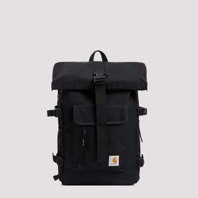 Carhartt Black Philis Logo-patch Backpack