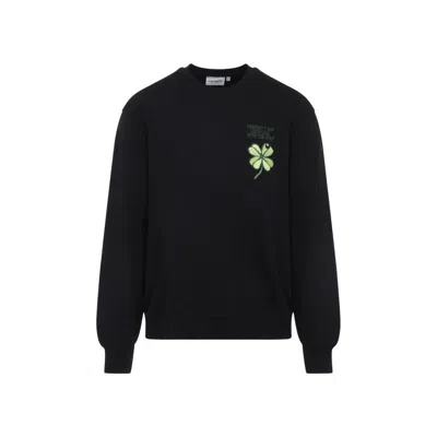 Carhartt Black Printed Sweatshirt