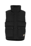Carhartt Black Quilted Vest In Black