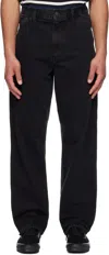 Carhartt Nash Dk Straight-leg Jeans In 8906 Black Sw