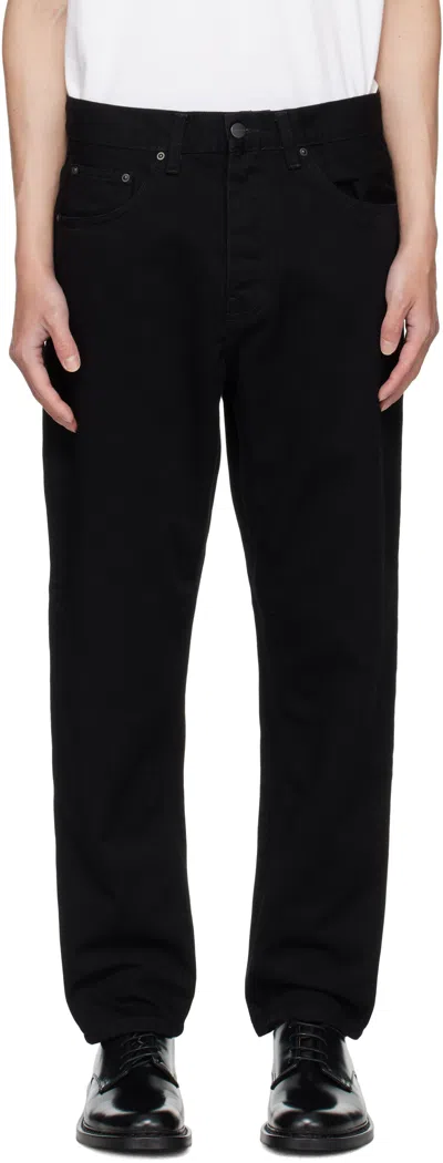 Carhartt Black Single Knee Trousers