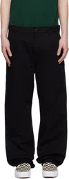 Carhartt Black Single Knee Trousers In 89gd Black