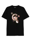 Carhartt Wip S/s Solar Chrome C-logo T-shirt In Black