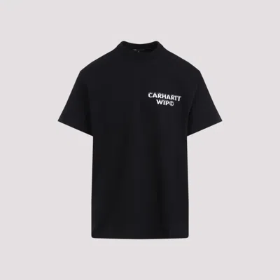 Carhartt Camiseta Ss Pepe B.h.c. In Black