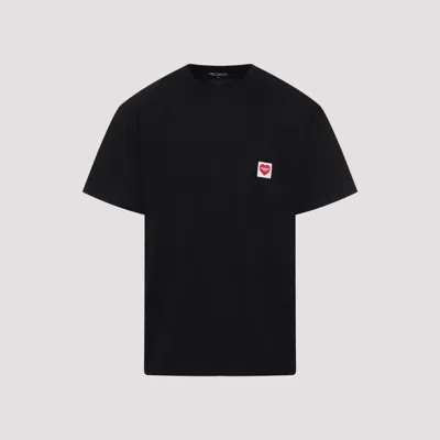 CARHARTT BLACK SS POCKET HEART T-SHIRT