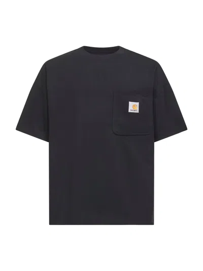 CARHARTT BLACK S/S WORK POCKET T-SHIRT