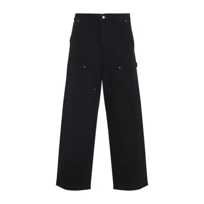 CARHARTT BLACK STRAIGHT FIT JEANS