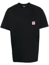 Carhartt Vintage  Pocket T Shirt Top In Washed Black, Men's At Urban Outfitters In Black