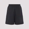 Carhartt Wip Embroidered Cotton Toland Short In Black