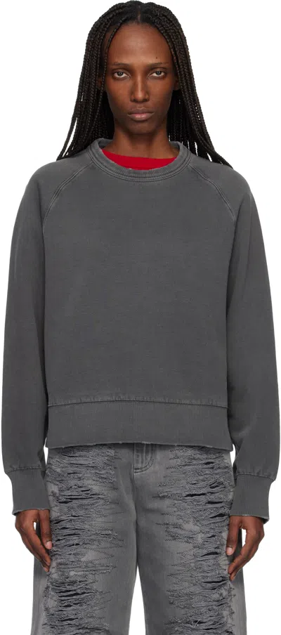 Carhartt Black Torion Sweatshirt In Gray
