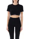 Carhartt W Script Crop Top In Black
