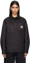 CARHARTT BLACK WADESON SHIRT JACKET