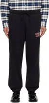 Carhartt Logo-patch Track Pants In Black