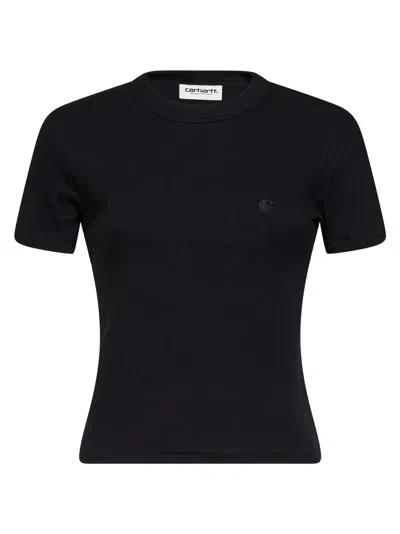 Carhartt Short Sleeve Philipa T-shirt In Black