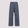 Carhartt Blake Pants With Front Dart And Loose Tapered Fit In Blue