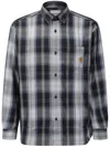 Carhartt Blanton Check-print Shirt In Black