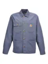 Carhartt Michigan Coat Dearborn Canvas In Blue